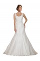 Sweethart V-Neckline Lace Wedding Dress with Shoulder Straps