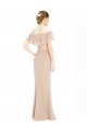 Off the Shoulder Sleeves Sheath Chiffon Bridesmaid Dress / Prom Dress