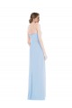 Strapless Sweetheart Maxi Bridesmaid Dress with Pleated Front Slit