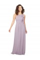 Halter Neck Bridesmaid Dress with Bow