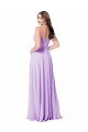 Chiffon A-Line Chiffon Bridesmaids Dress with Ruched Bodice