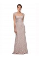 Sweetheart Neckline Cap Sleeves Lace Bridesmaid Dress / Prom Dress with Twist