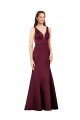 Sexy Formal Satin Bridesmaid Dress / Prom Dress with Side Cutouts