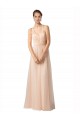 Sweetheart A-Line Tulle Bridesmaid Dress with Shirred Bodice