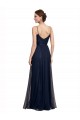 Spaghetti Strap Tulle Bridesmaids Dress with Ballerina Neckline