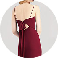 Tie Back Bridesmaid Dresses